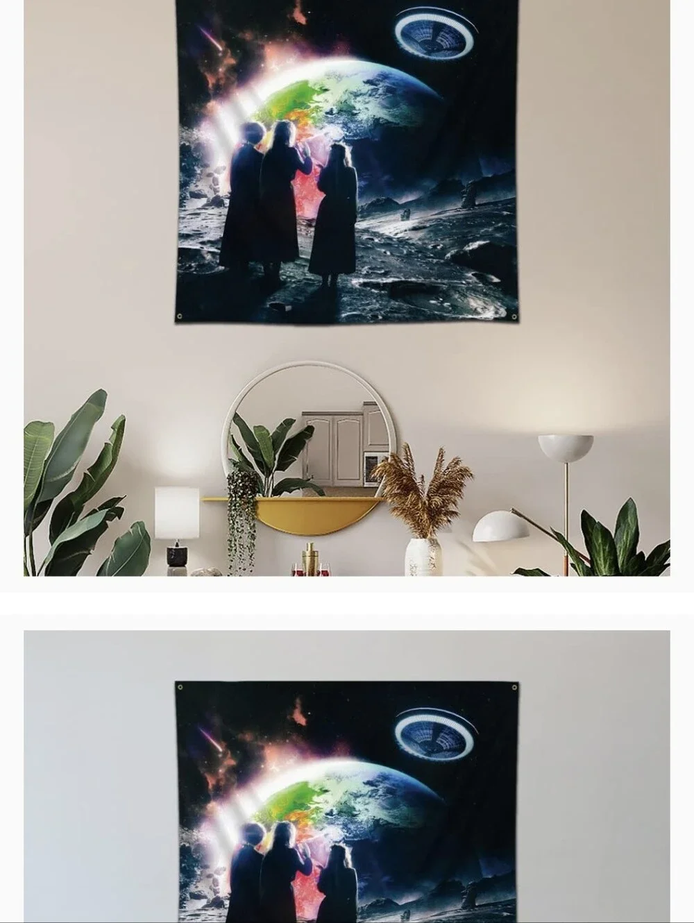 Eternal Atake Album Art Lil Uzi tapestry Square tapestry 3X3 Ft